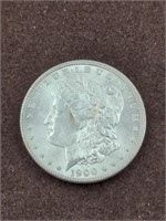 1900 Morgan Silver Dollar coin