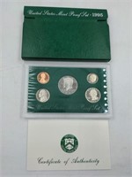 1995 US Mint proof set coins