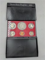 1973 US Mint proof set coins