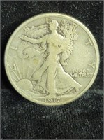 1917 Walking Liberty Half Dollar Silver Coin