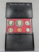 1978 US Mint proof set coins