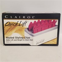 Clairol Quick Lift 90s Heated Styling Clips NOS