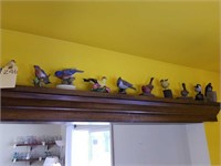 10 ASSTD BIRD FIGURINES