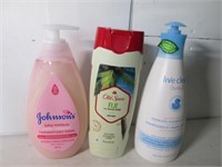 LOT BABY LOTION, WASH AND OLD SPICE