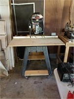 CRAFTSMAN 10 INCH RADIAL SAW ON STAND