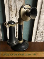 Antique candlestick phone no cord