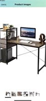 X-cosrack Computer Desk with Shelves Drawer, 53"