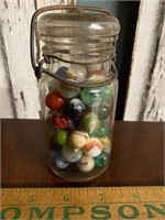 Jar of marbles