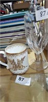 King Collection Royal Mug & Waterford Goblet