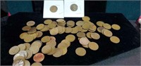 80 Lincoln Wheat Cents 1909-1958 Most Years & Mint