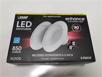 Feit LED 2 Pack Soft white 2700K 850 Lumens