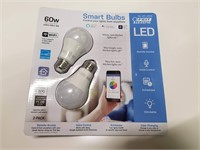 FEIT Smart Wi-Fi LED Color Changing Dim 60W Bulbs
