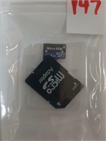 MICRO SDXC 256GB CARD AND ADAPTER