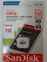 SANDISK MICROSDXC 128 GB CARD