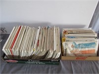Box Lot of Old Patterns