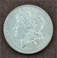 1880 Morgan Silver Dollar coin