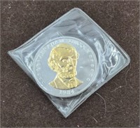 Abraham Lincoln 1984 175th anniversary coin medal