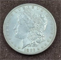 1883 Morgan Silver Dollar coin