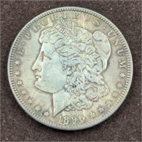 1896 Morgan Silver Dollar coin
