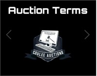 Auction Terms