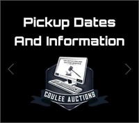 Pickup dates and information