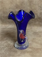 Art Glass Vase 5.5" tall