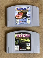 Two N64 Games - Rush 2 and San Francisco