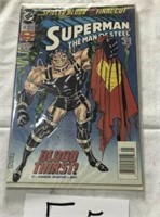 SPILLED BLOOD FINAL CUT SUPERMAN COMIC BOOK
