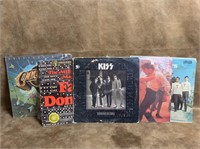 Selection of Vintage Vinyl Records