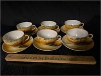 Japanese cups and saucers