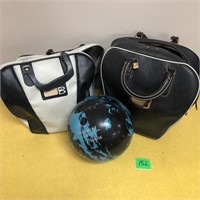 Vintage Bowling Balls, Bags, & Shoes