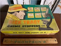 Dick Tracy lab kit missing parts