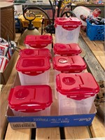 Flat: Lock & Lock Containers
