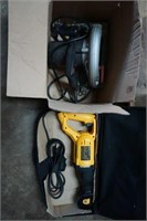 Skilsaw & Dewalt Reciprocating Saw