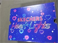 Sketchers heart lights running shoes