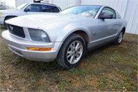 '09 Ford Mustang Silver Recon Title