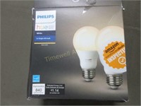 Philips HVE white - 2x single A19 bulb