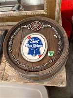 PBR Barrel Wall Decor