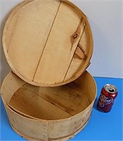 Vintage Wood Cheese Box Case