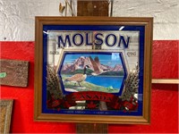 Molson Mirrored Sign