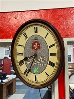 Stroh's Clock