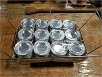 12 sterno canisters & chafing dish tray