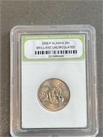2008 P Alaska Brilliant Uncirculated Coin