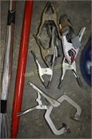 Clamps Wire and Nail Puller Lot