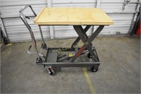 Table Cart Hydraulic by Haul Masters  1000lb.