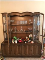 Mid-Century Modern Breakfront China Cabinet