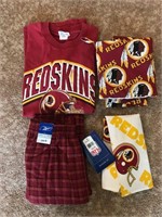 Lot of Misc Washington Redskins Items