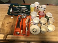Lot of Kitchen Misc Items Incl. Flatware
