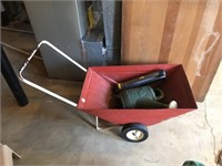Lawn Cart and Contents