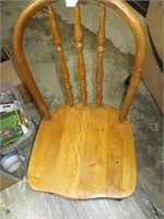 Wooden Child's Chair